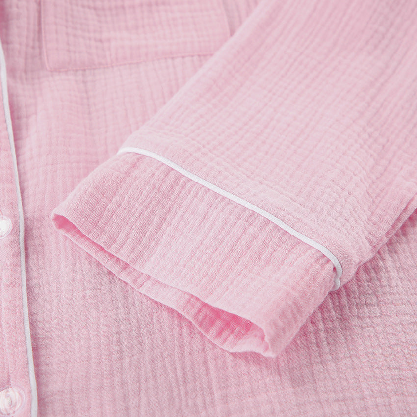 Muslin Cotton Pajama Set | Shirt & Shorts | Niviski